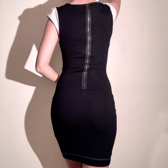 Like New French Connection Colour Block Dress Size 4 - Picture 4 of 8